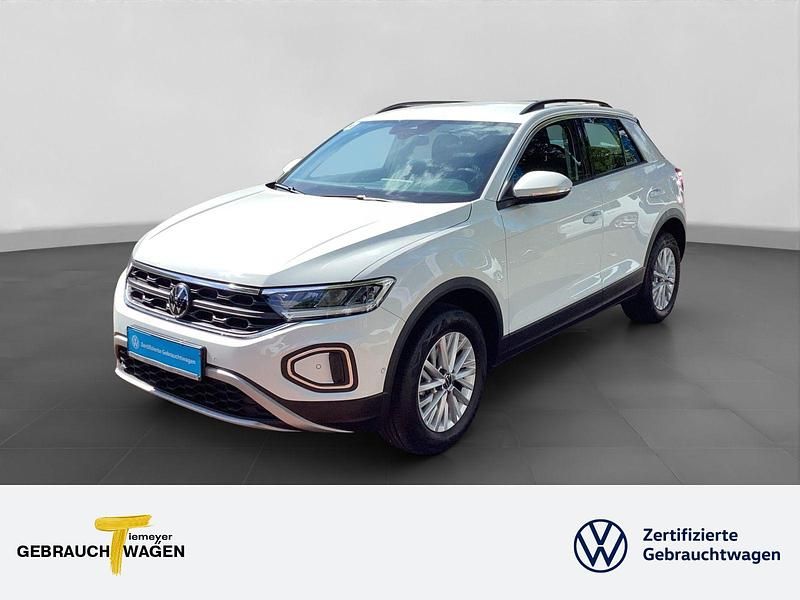 Weiß Gebraucht 2023 VW T-Roc Life SUV | 24.760 € (Superpreis) - Bild 1/4