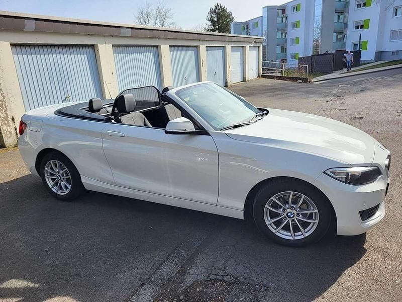Gebraucht BMW 218 136 PS (100 kW) 2016 Weiß Cabrio