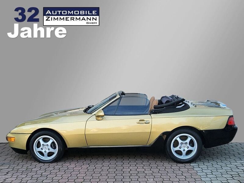 Gold Gebraucht 1995 Porsche 968 Cabrio | 16.950 € - Bild 1/4