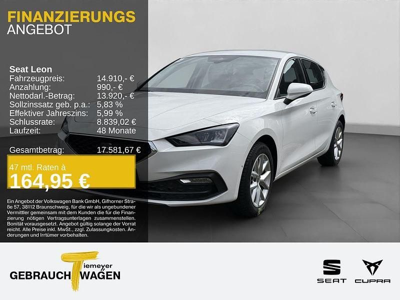 Weiß Gebraucht 2021 Seat Leon ST Style Kombi | 14.910 € (Superpreis) - Bild 1/4