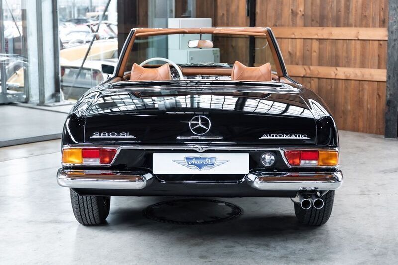 Gebraucht Mercedes SL280 170 PS (125 kW) 1970 Schwarz Cabrio