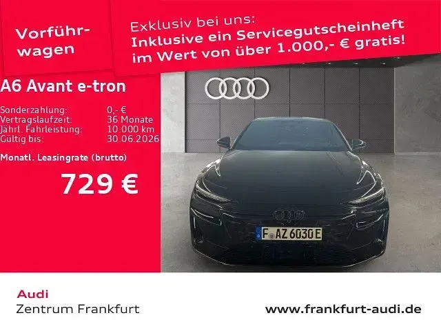 Gebraucht Audi A6 e-tron S-Line 269 kW (367 PS) 2026 Schwarz Kombi