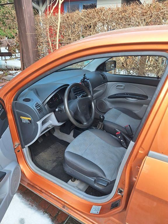 Gebraucht Kia Picanto EX 65 PS (47 kW) 2004 Orange Kleinwagen