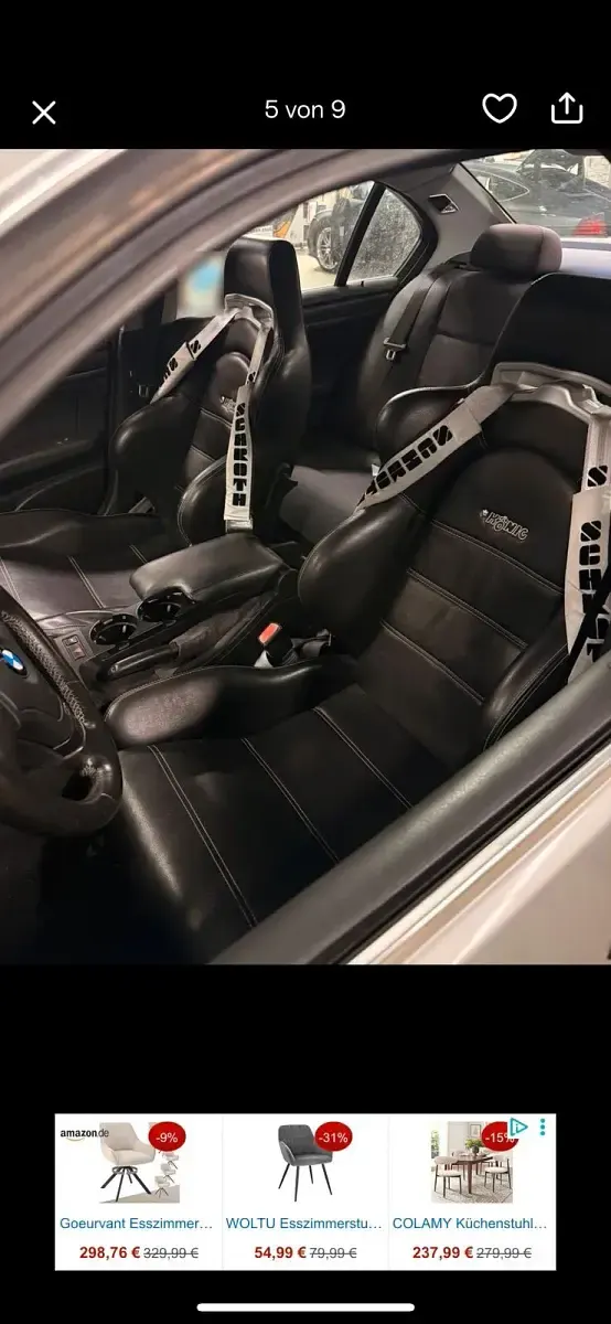 Gebraucht BMW 323 M Sport 170 PS (125 kW) 1998 Silber Limousine