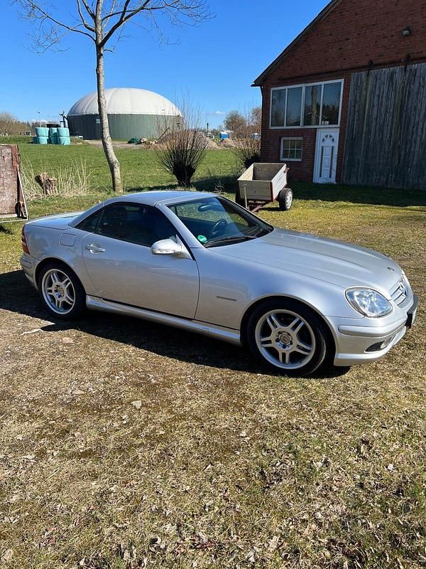 Gebraucht Mercedes SLK200 2003 Silber Cabrio