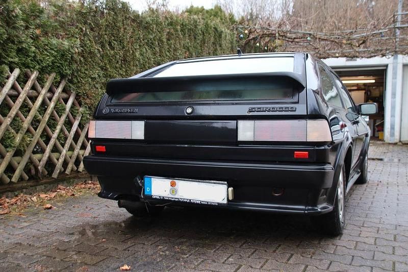 Gebraucht VW Scirocco GT 95 PS (69 kW) 1993 Schwarz Coupé