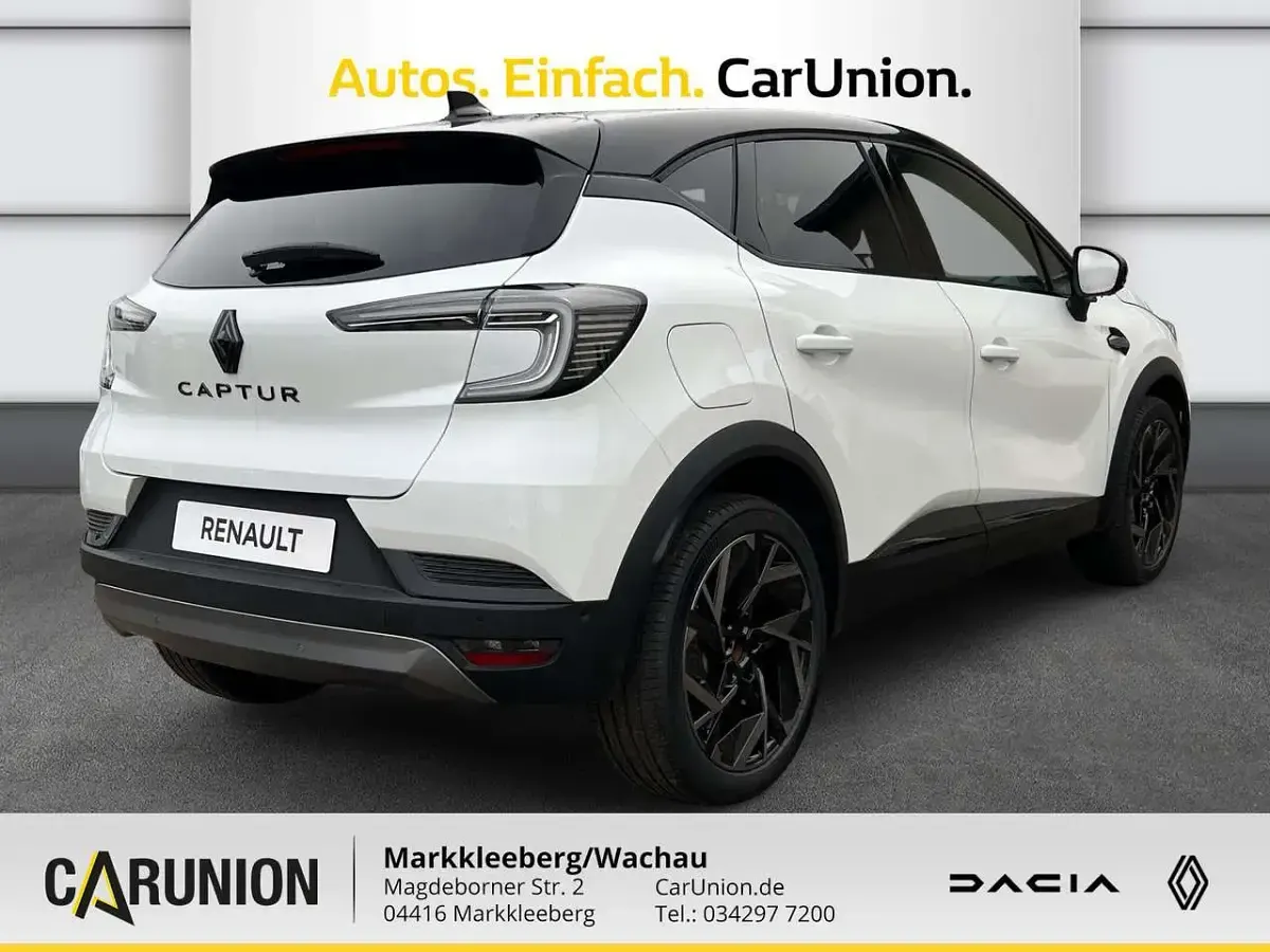Ny Renault Captur Esprit Alpine 158 HK (116 kW) 2025 Hvid SUV