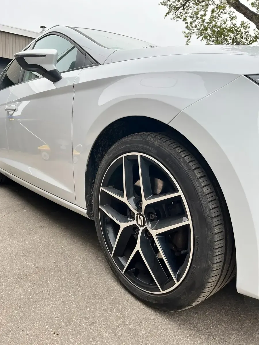 Usata Seat Leon FR 183 CV (134 kW) 2017 Bianco Station wagon