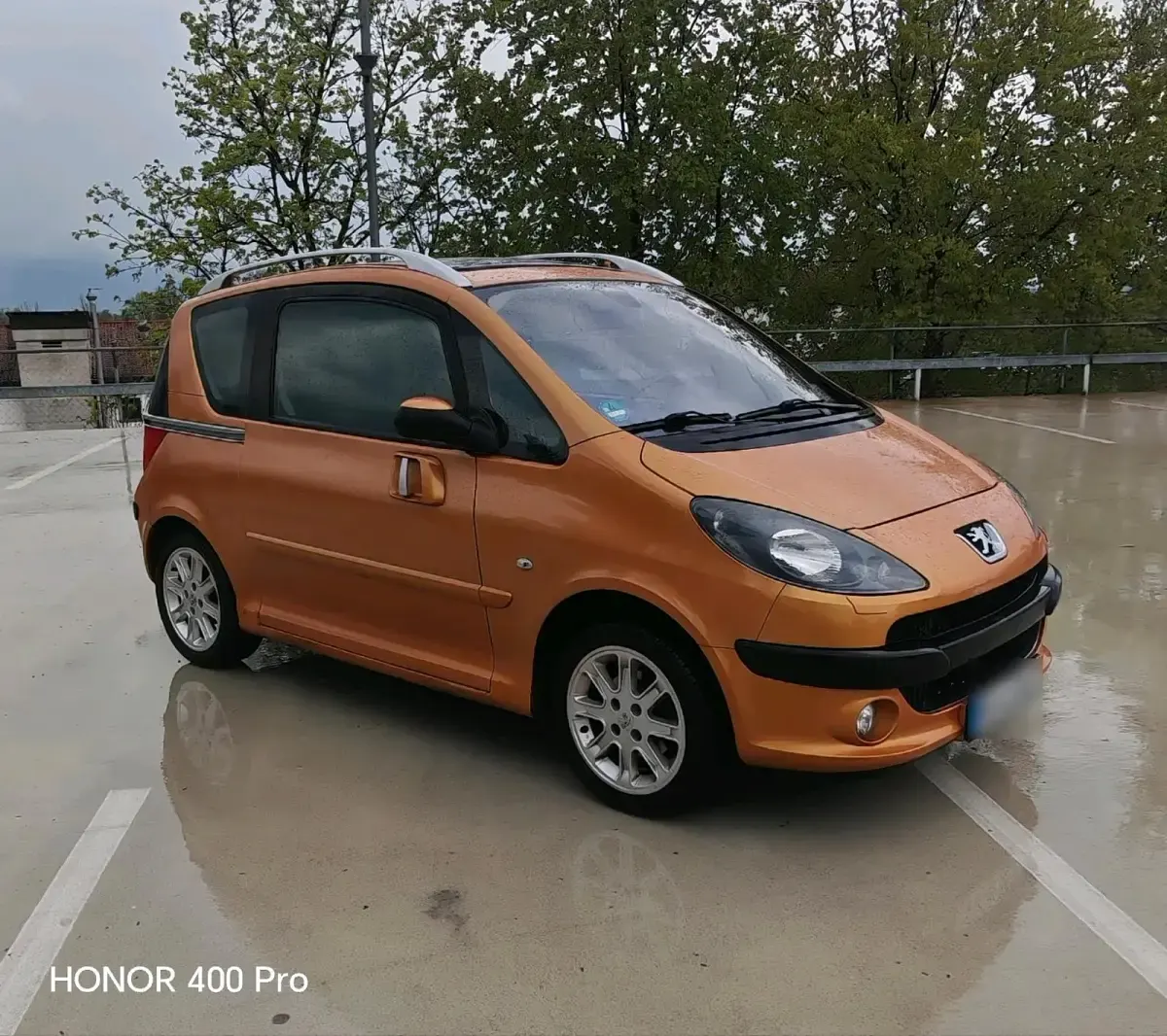 Gebraucht Peugeot 1007 88 PS (64 kW) 2007 Orange Van / Kleinbus
