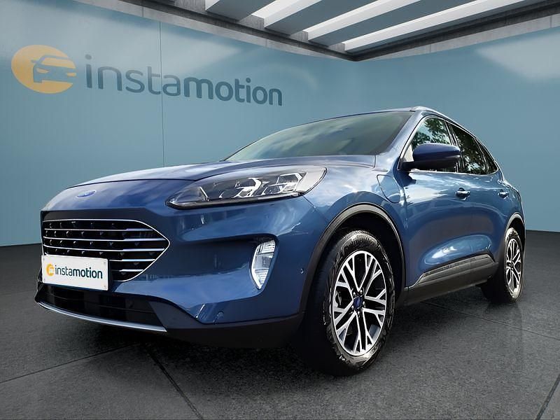 Blau Gebraucht 2021 Ford Kuga SUV | 18.899 € (Guter Preis) - Bild 1/4