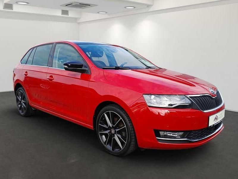 Gebraucht Skoda Rapid Style 110 PS (80 kW) 2017 Rot Limousine