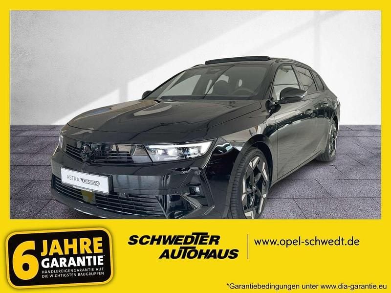 Lackierung schwarz perla nera/ Gebraucht 2024 Opel Astra GSe Kombi | 31.990 € (Fairer Preis) - Bild 1/4