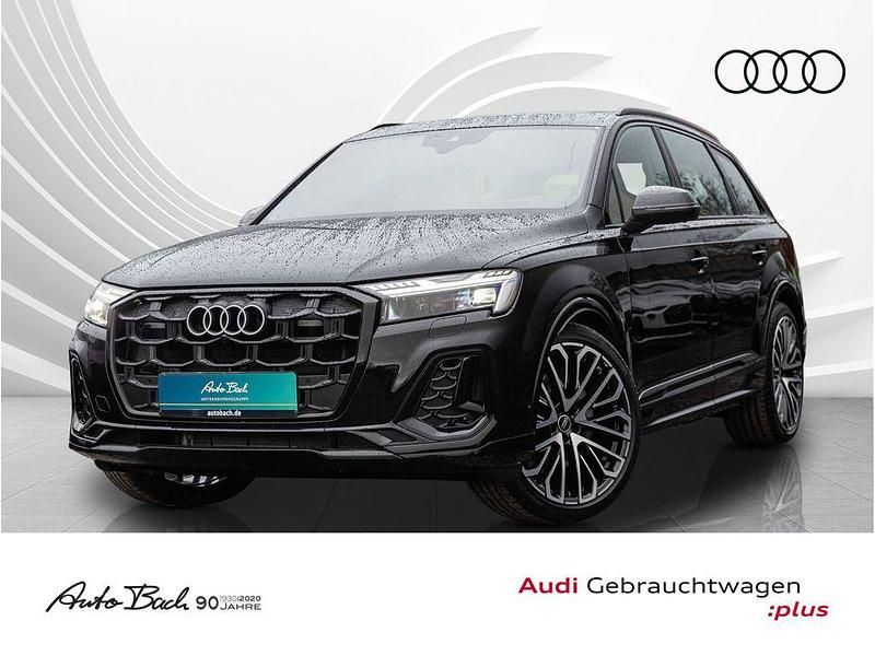 Mythosschwarz metallic Neu 2025 Audi Q7 S-Line SUV | 106.940 € - Bild 1/4