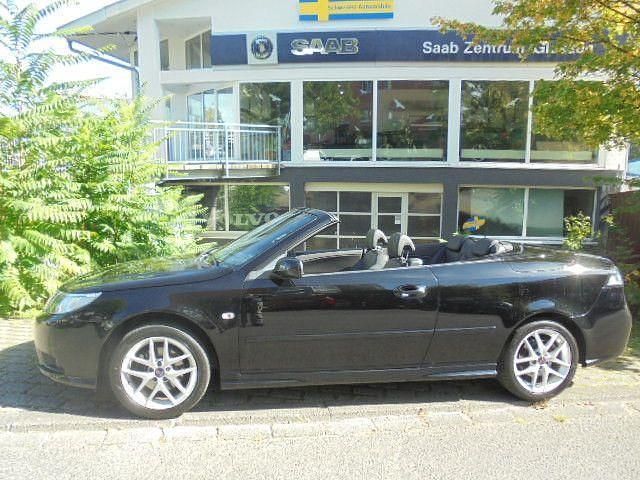 Schwarz Gebraucht 2009 Saab 9-3 Cabriolet Cabrio | 10.900 € (Teuer) - Bild 1/4