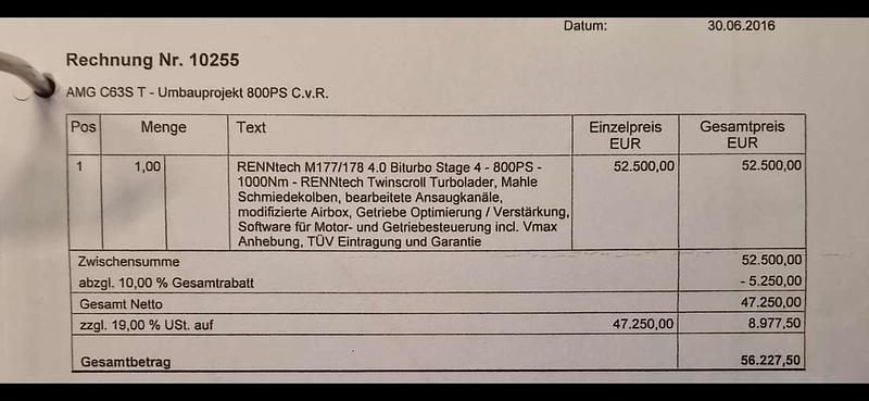 Gebraucht Mercedes C63 AMG AMG 510 PS (375 kW) 2016 Kombi