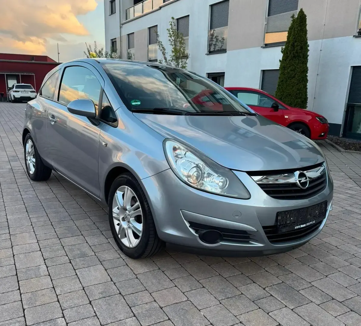 Gebraucht Opel Corsa 80 PS (58 kW) 2008 Grau Kleinwagen