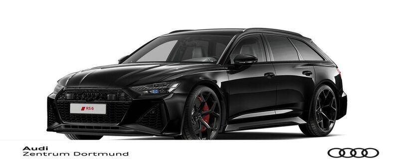 Mythosschwarz metallic Neu 2025 Audi RS6 Performance Kombi | 149.450 € (Superpreis) - Bild 1/4