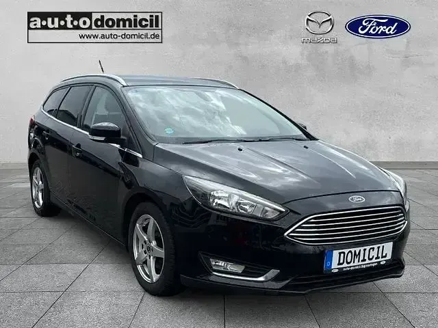 Usata Ford Focus Titanium 125 CV (91 kW) 2017 Nero Station wagon