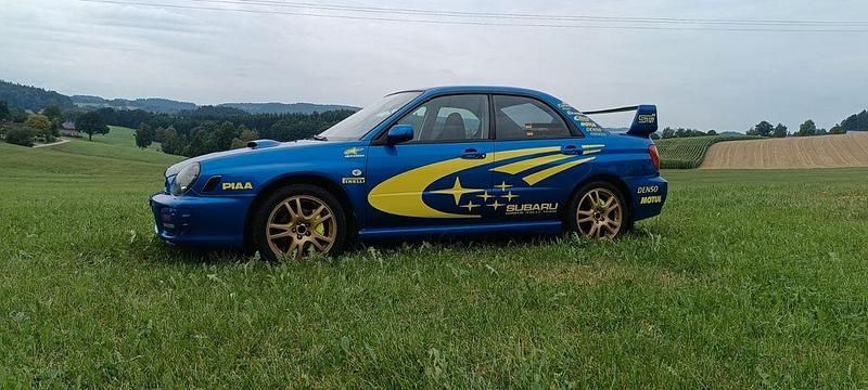 Blau Gebraucht 2002 Subaru Impreza Limousine | 15.999 € (Fairer Preis) - Bild 1/4