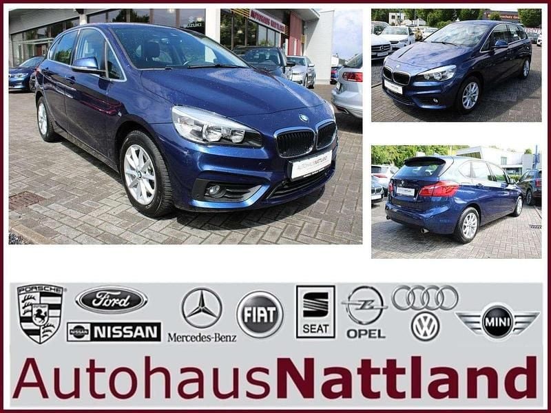 Mediterranblau Gebraucht 2017 BMW 220 Advantage Van / Kleinbus | 14.650 € (Guter Preis) - Bild 1/4