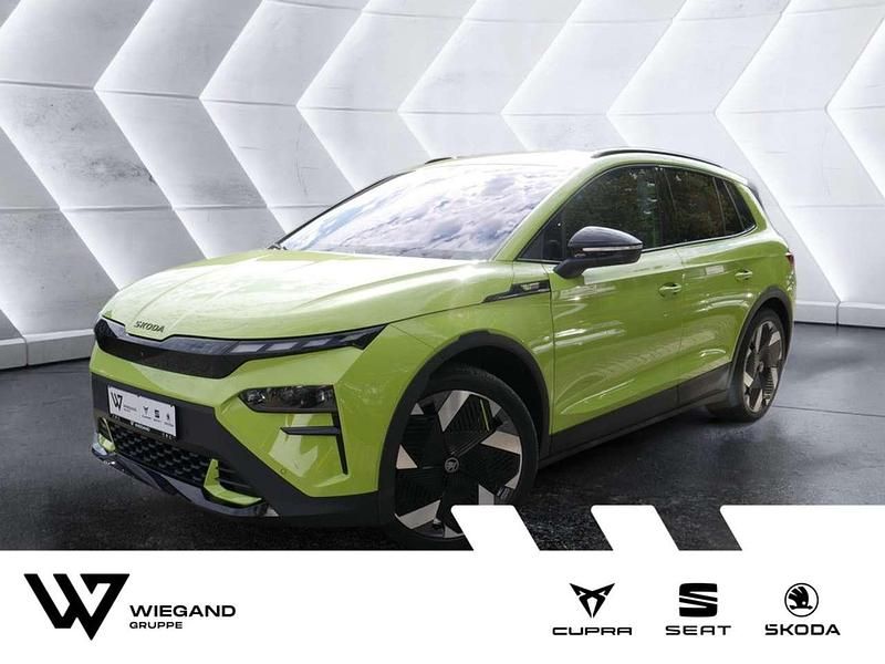 Grün (grün / mamba grün) Gebraucht 2025 Skoda Elroq Lounge SUV | 51.930 € (Fairer Preis) - Bild 1/4
