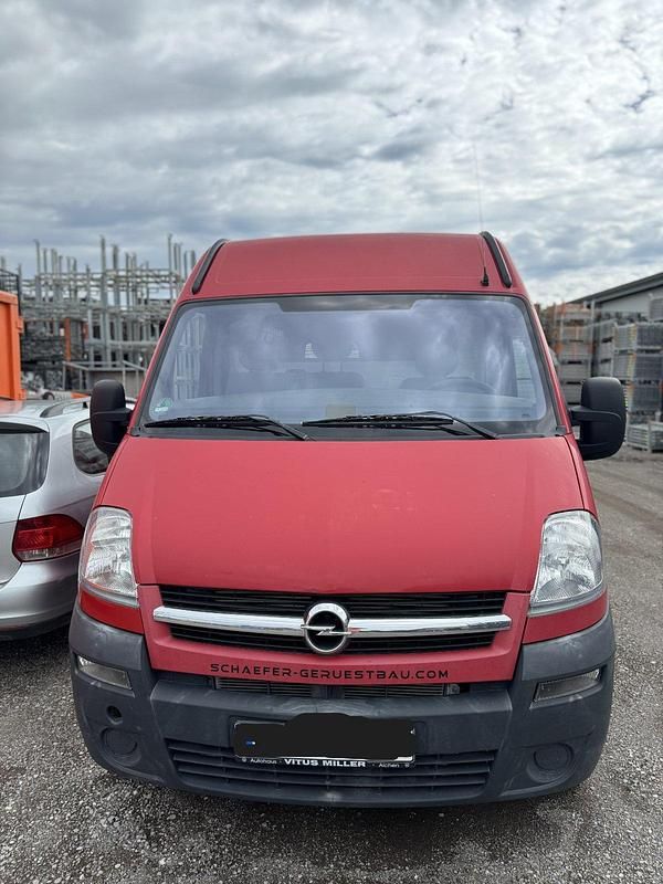 Rot Gebraucht 2008 Opel Movano Van | 4.699 € - Bild 1/4