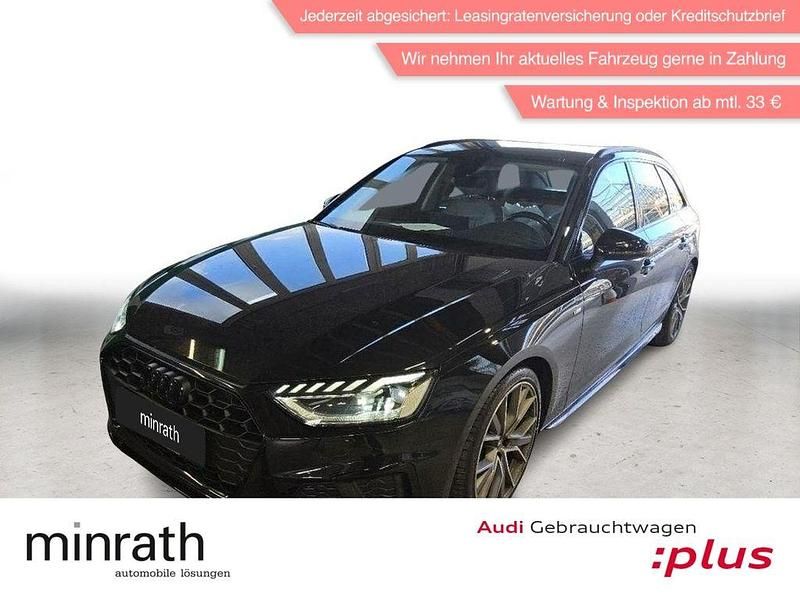Mythosschwarz metallic Gebraucht 2022 Audi A4 Ambiente Kombi | 29.980 € (Fairer Preis) - Bild 1/4