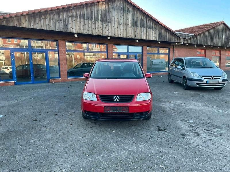 Gebraucht VW Touran 105 PS (77 kW) 2004 Rot Van / Kleinbus