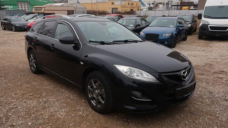 Schwarz Gebraucht 2012 Mazda 6 Edition Kombi | 3.690 € (Guter Preis) - Bild 1/4