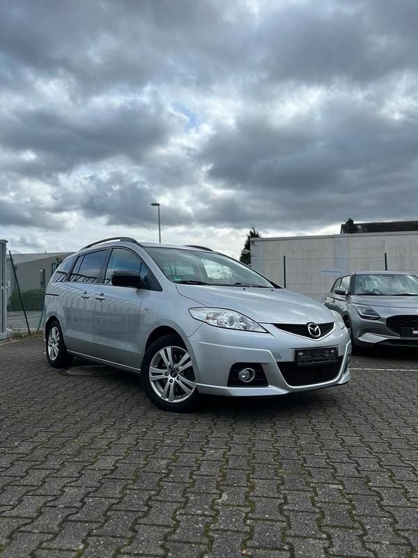 Gebraucht Mazda 5 110 PS (80 kW) 2010 Silber Van / Kleinbus