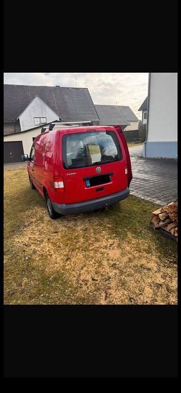 Gebraucht VW Caddy Life 80 PS (58 kW) 2007 Rot Van / Kleinbus