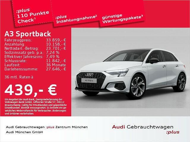 Gebraucht Audi A3 S-Line 204 PS (150 kW) 2022 Weiß Limousine