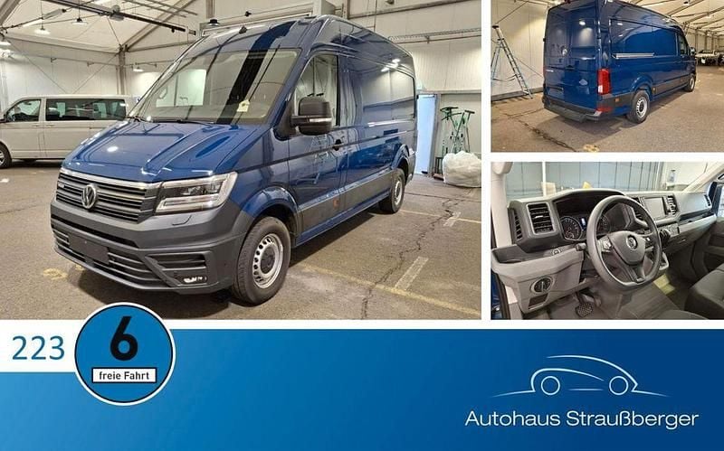 Blau Gebraucht 2022 VW e-Crafter Van | 19.990 € (Guter Preis) - Bild 1/4