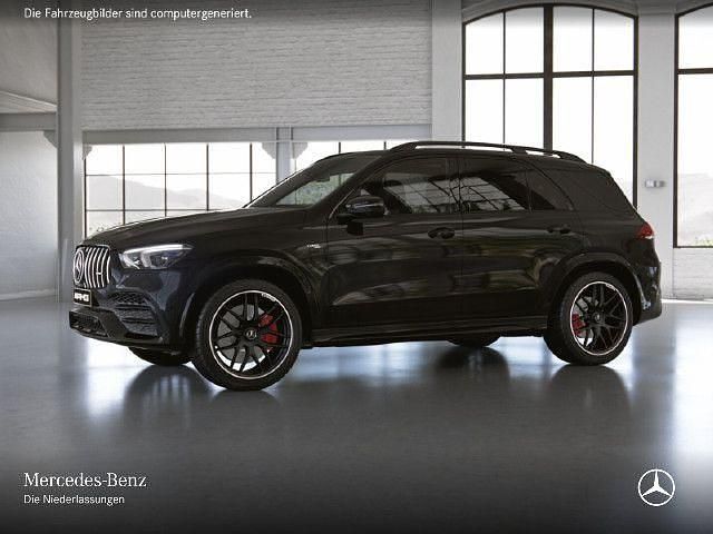 Schwarz Gebraucht 2020 Mercedes GLE53 AMG AMG SUV | 78.490 € (Teuer) - Bild 1/4