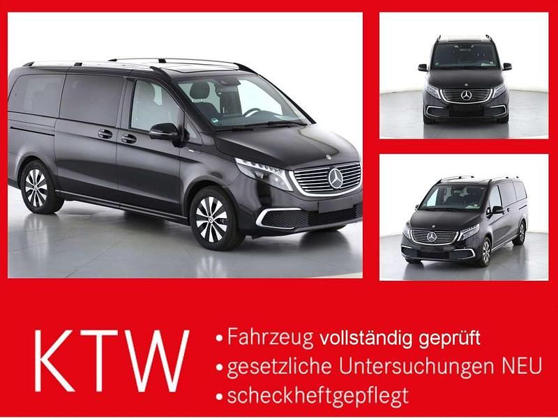 Obsidianschwarz metallic Gebraucht 2021 Mercedes EQV300 Van / Kleinbus | 36.999 € (Guter Preis) - Bild 1/4