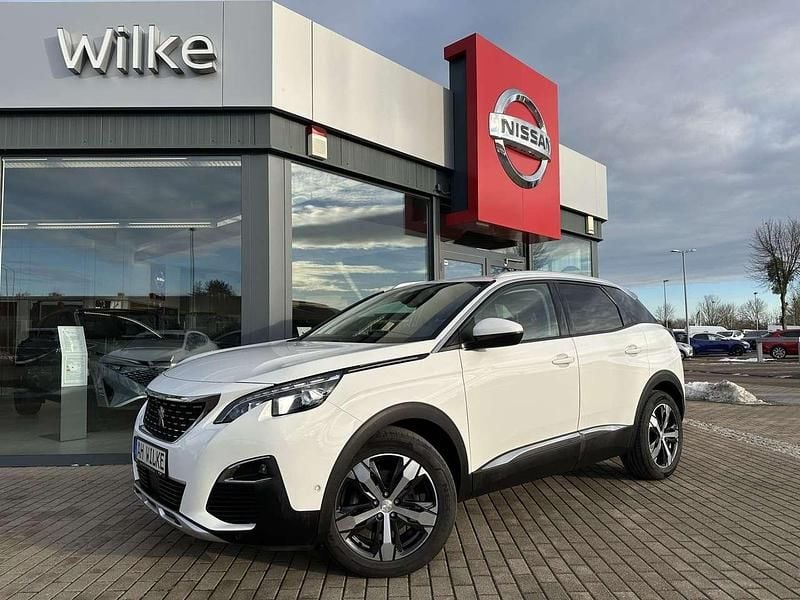 Lack weiss banquise/deckende l Gebraucht 2018 Peugeot 3008 Allure SUV | 11.490 € (Guter Preis) - Bild 1/4