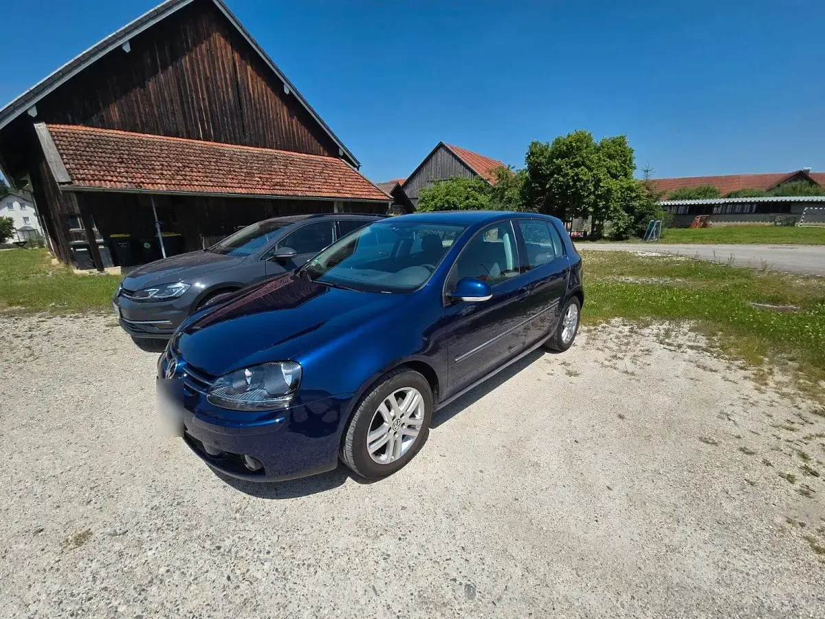 Gebraucht VW Golf VI Comfortline 102 PS (75 kW) 2008 Blau Kleinwagen