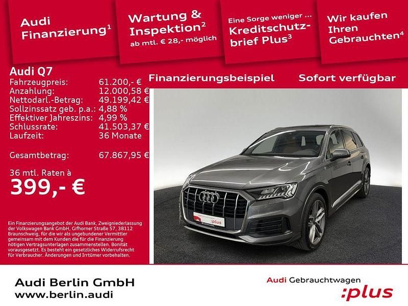 Gebraucht Audi Q7 Ambiente 231 PS (169 kW) 2023 Samuraigrau metallic SUV