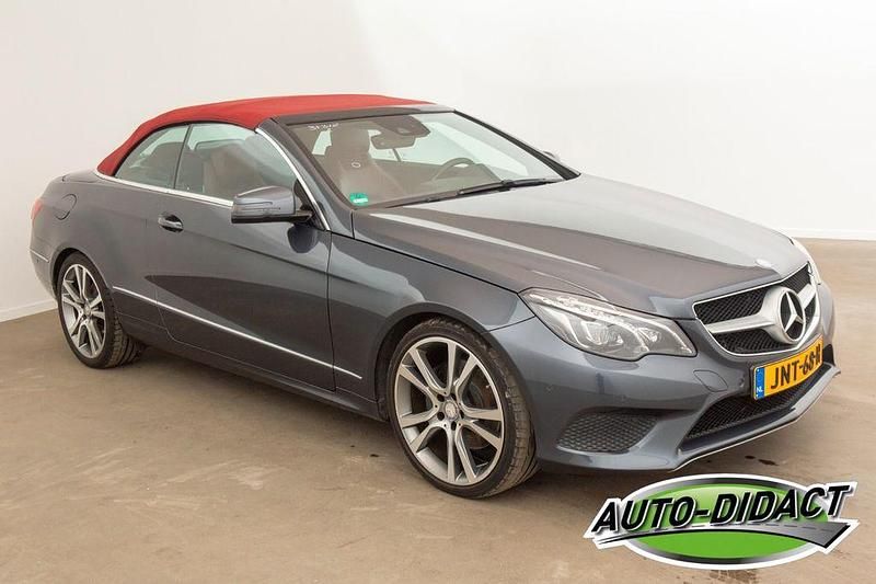 Usata Mercedes E350 252 CV (185 kW) 2015 Grigio Cabrio