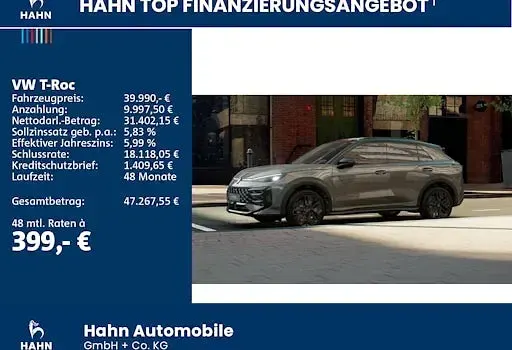 Gebraucht VW T-Roc R-line 150 PS (110 kW) 2026 Grau SUV