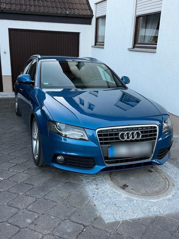 Blau Gebraucht 2008 Audi A4 S-Line Kombi | 6.500 € - Bild 1/4