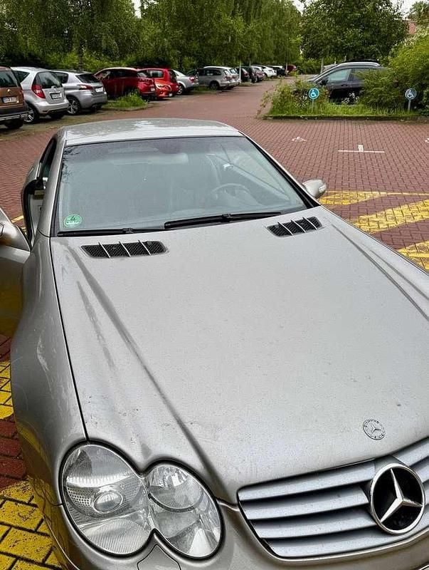 Gebraucht Mercedes SL500 306 PS (225 kW) 2004 Silber Cabrio