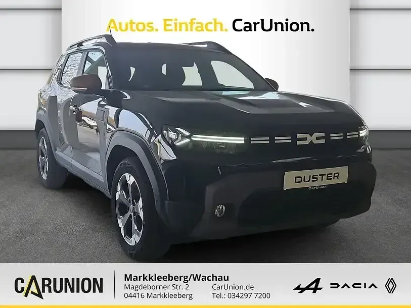 Neu Dacia Duster Extreme 140 PS (102 kW) 2025 Perlmuttschwarz metallic SUV