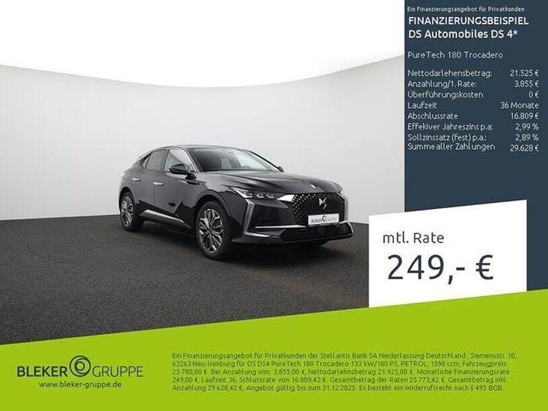 Schwarz Gebraucht 2023 Citroën DS4 PureTech Kleinwagen | 24.980 € (Fairer Preis) - Bild 1/3