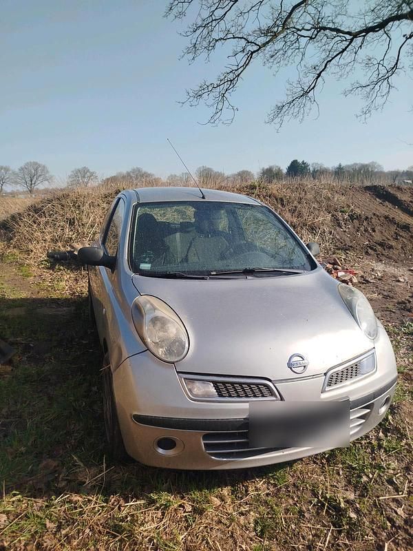 Gebraucht Nissan Micra 2008 Silber Kleinwagen