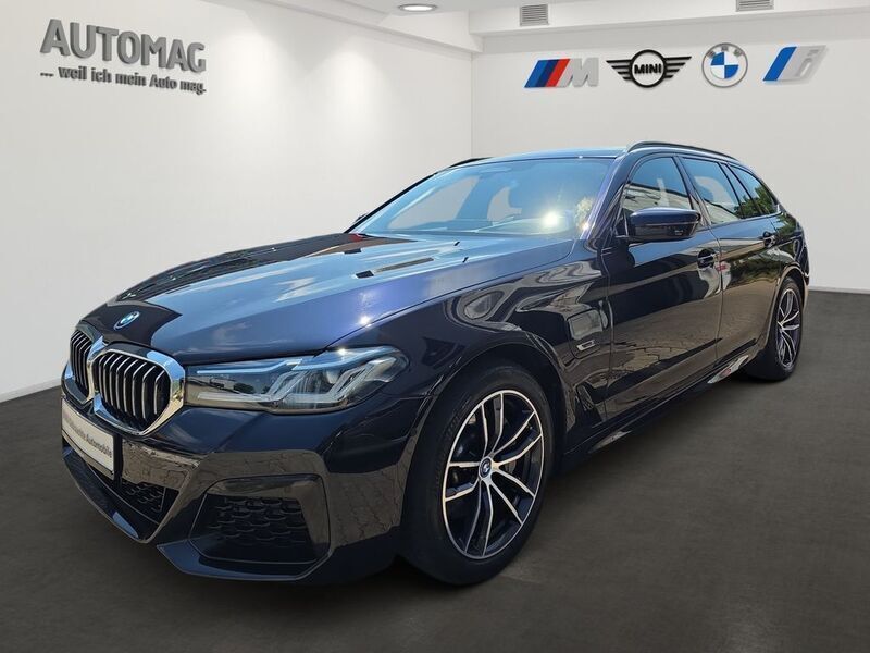 Schwarz Gebraucht 2022 BMW 530e Sport Line Kombi | 35.990 € (Fairer Preis) - Bild 1/4