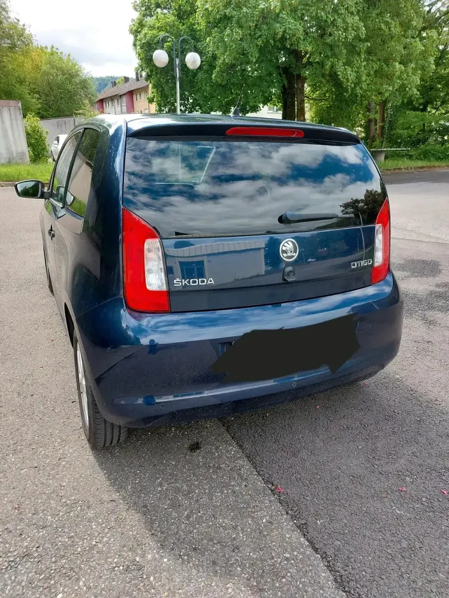 Gebraucht Skoda Citigo 75 PS (55 kW) 2013 Blau Kleinwagen