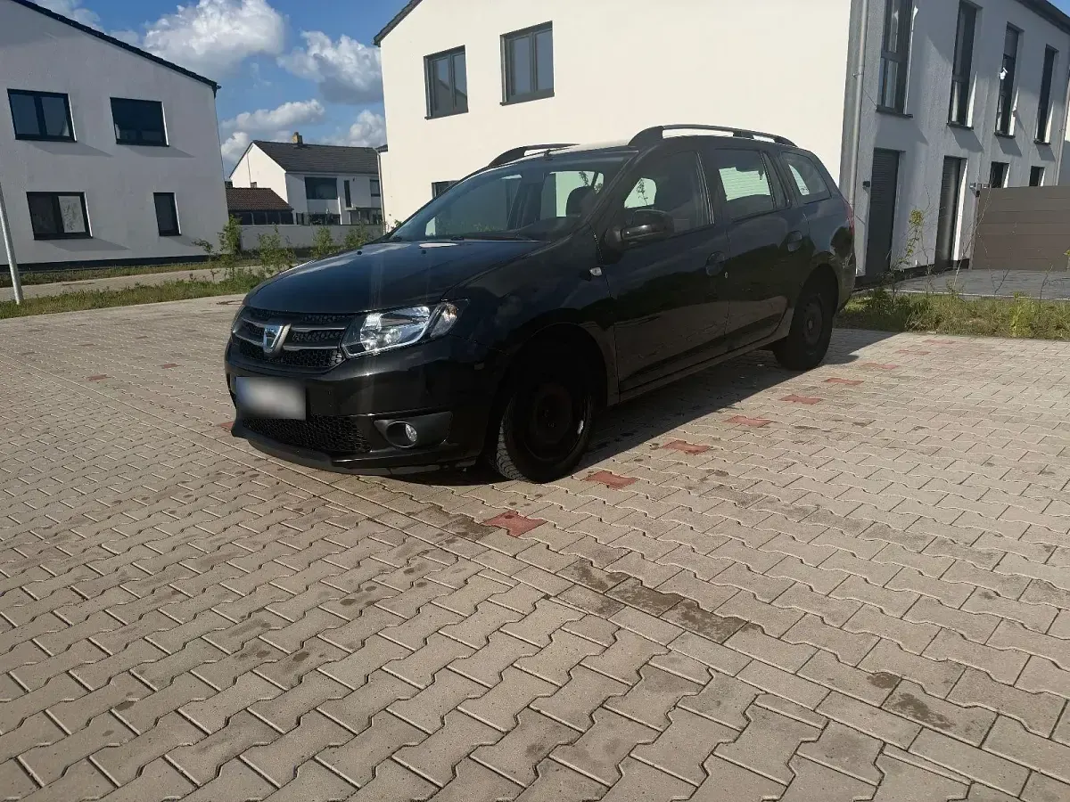 Gebraucht Dacia Logan MCV Prestige 90 PS (66 kW) 2014 Schwarz Kombi