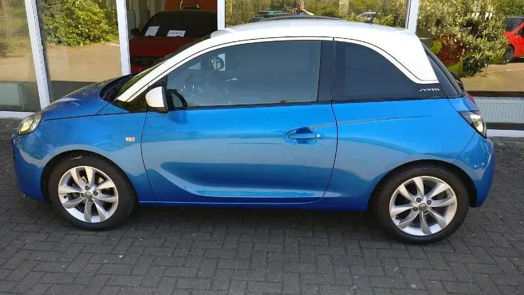 Brugt Opel Adam Jam 69 HK (50 kW) 2015 Blå Hatchback