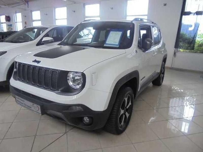 Weiß Gebraucht 2022 Jeep Renegade Trailhawk SUV | 30.900 € (Teuer) - Bild 1/4